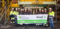 Valmet and Fibre Excellence celebrated their good collaboration in France