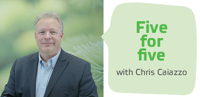 Five for five with Chris Caiazzo