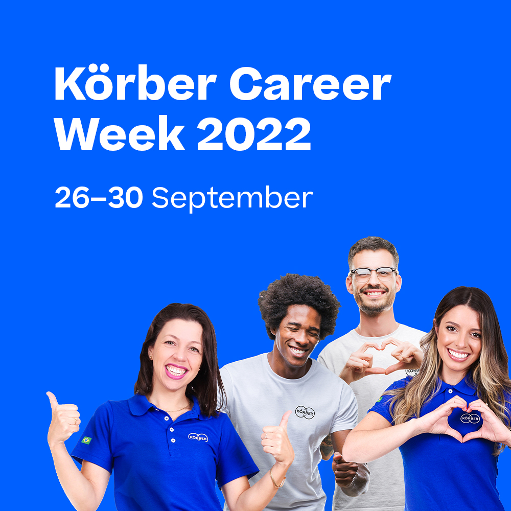 Em busca de talentos em todo o mundo: O Grupo Tecnológico Körber realiza o primeiro evento virtual Career Week