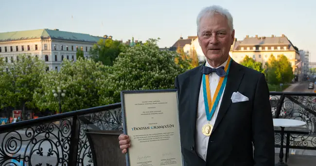 Thomas Granfeldt awarded the Arne Asplund Award at IMPC 2024