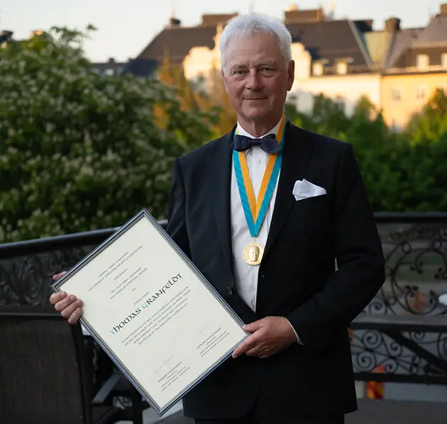Thomas Granfeldt awarded the Arne Asplund Award at IMPC 2024
