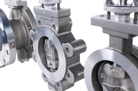 Is there a difference in strength between one-piece-shaft and drive-shaft-and-trunnion design for butterfly valves?