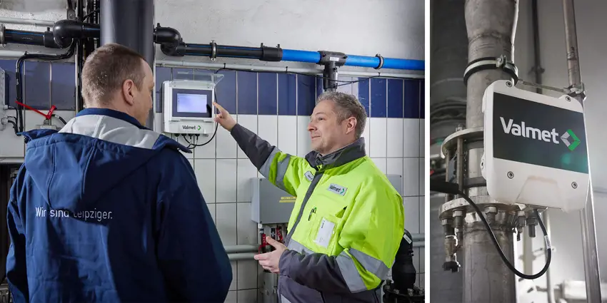 Valmet Total Solids Measurement installed at Leipzig Wastewater Plant