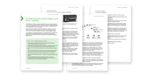 Whitepaper: A phased approach to Pulp & Paper Control System upgrades