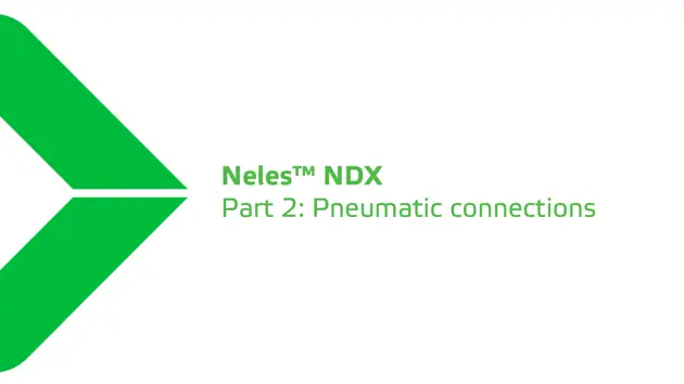 Neles™ NDX part 2 – Pneumatic connections