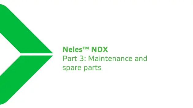 Neles™ NDX part 3 – Maintenance and spare parts