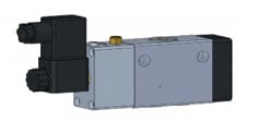 Single coil and double coil 3/2 way solenoid valves-DAQ,VAQ,VSQ ,DSQ-IP CERTIFIED 