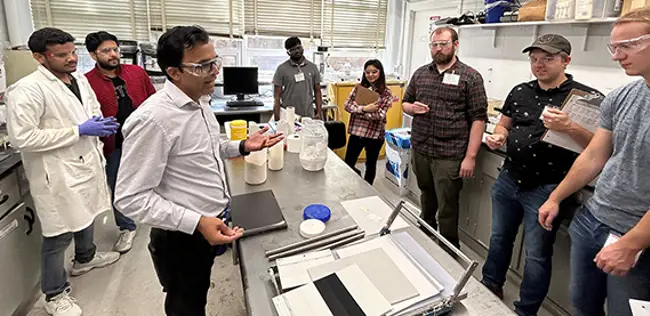 Enhancing skills at NC State University’s pulp and paper workshop