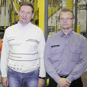 Juriy Vezner and Jari Kuokka