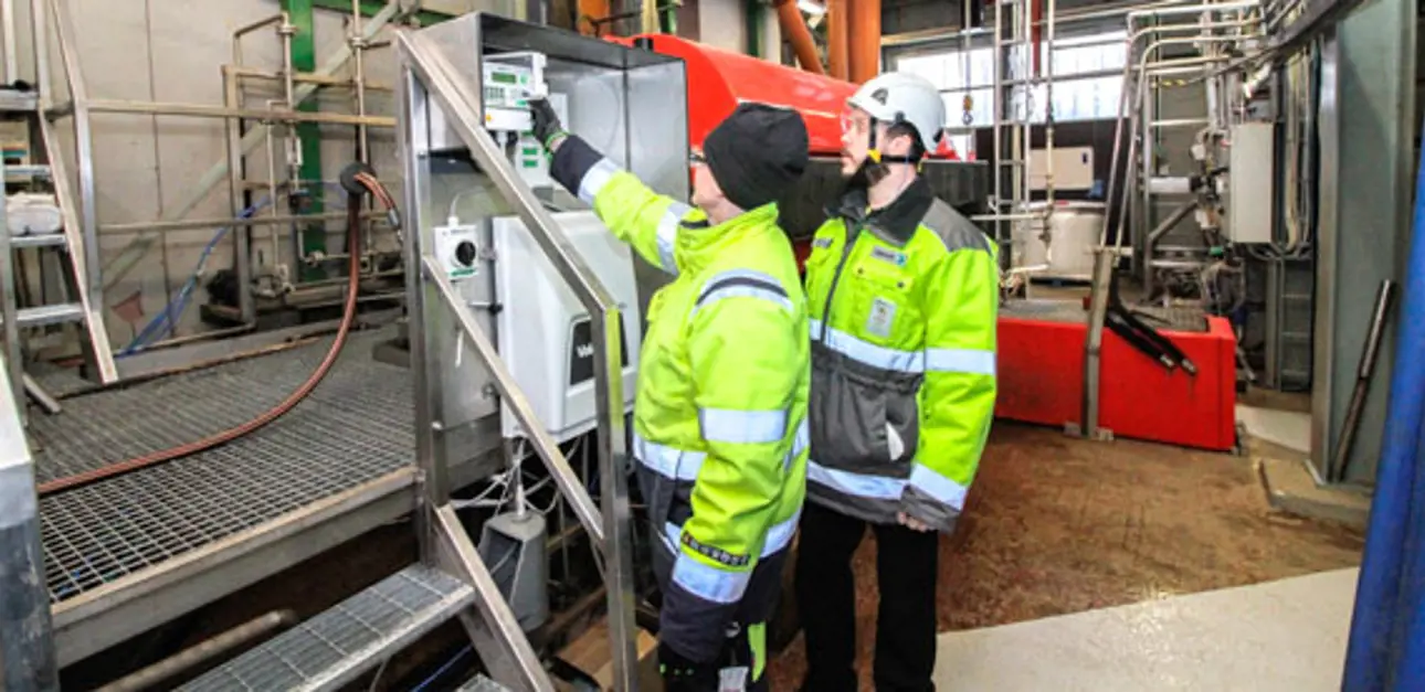 Valmet Sludge Dewatering Optimizer (Valmet SDO) and online solids measurement units in Lappeenrannan Lämpövoima’s Toikansuo wastewater treatment plant