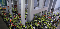Topping-out ceremony at HOFOR’s power plant