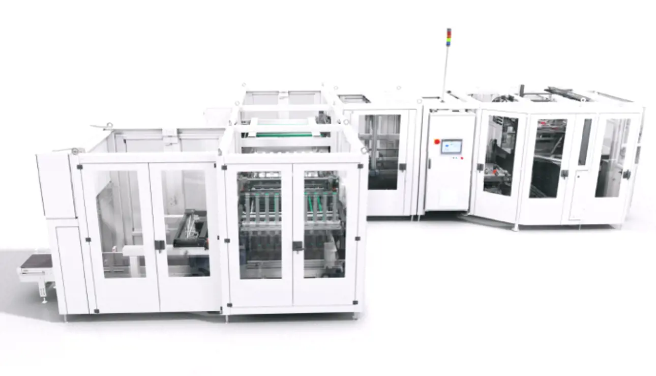 casmatic b23 - packaging line for tissue converting products